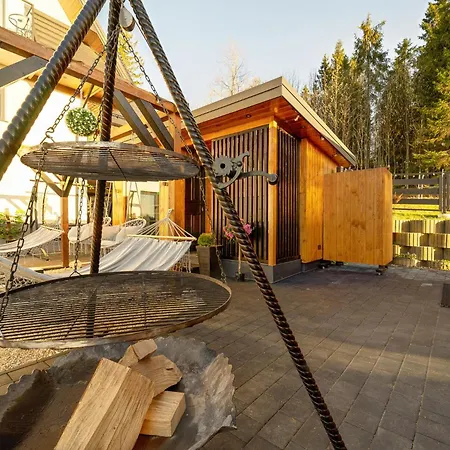 Lux Wolf Jacuzzi&sauna&grota Solna Pensión Bukowina Tatrzańska